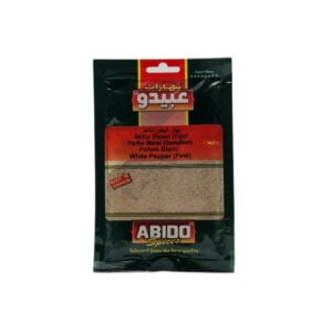 Abido gemahlener weißer Pfeffer 50g