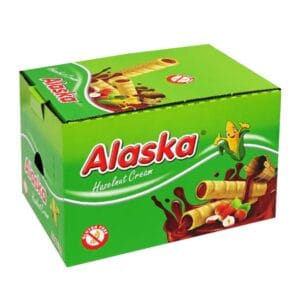 Alaska -Kekse mit Haselnuss 24 Stücke