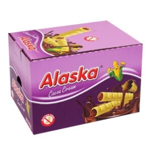 Alaska -Kekse mit Schokolade 24 Stücke